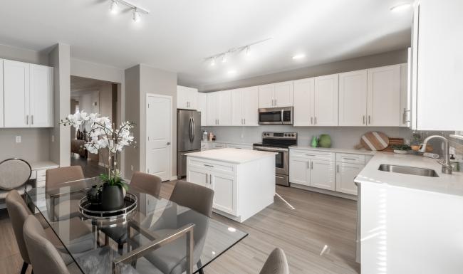 Beautiful kitchens with designer finishes a kitchen with white cabinets