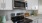 a kitchen with white cabinets